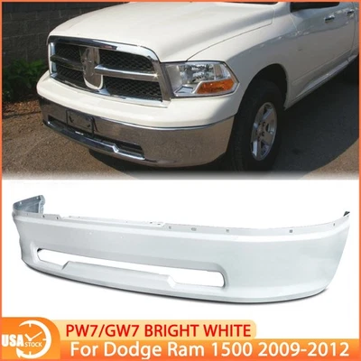 Front Bumper For 2009-2010 Dodge Ram 1500 2011-2012 Ram 1500 Bright White PW7 Foto 1 de 4