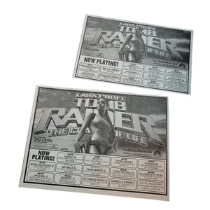 Juli 2003 Laura Croft Tomb Raider Film Zeiten Druck AD Wiege des Lebens Jolie - Bild 1 von 1