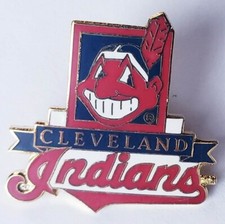 Vintage 1994 Cleveland Indians/Guardians CLEVELAND INDIANS Chief Wahoo Lapel Pin