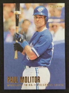 Tarjeta de béisbol Paul Molitor 1996 Fleer #169 (nuevo) - Imagen 1 de 2