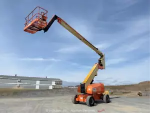 2013 JLG 800AJ 80' 4WD Diesel Articulating Boom Lift Man Aerial SkyPower bidadoo - Picture 1 of 12