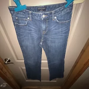 BANANA REPUBLIC Jeans Bootcut Sz 27/4R - Picture 1 of 9