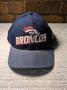 Denver Broncos Vintage Seitenlinie Mütze neu Baseballkappe Hakenschlaufe verstellbarer Riemen. - Bild 1 von 6
