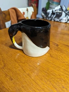 VANDOR Taffy Dahl Design PENGUIN Figural JAPAN Coffee Mug 1978  - Picture 1 of 9