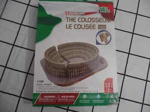 CubicFun The Colosseum 3D Paper/ Foam Puzzle, 131 Pieces NEW SEALED - Picture 1 of 5