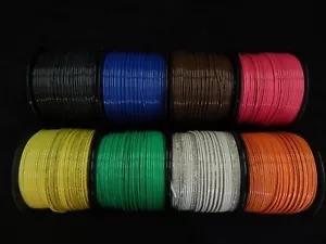 12 GAUGE THHN FILO INCAGLIATO PICK 4 COLORI 25 FT CIASCUNO THWN 600V CAVO AWG - Foto 1 di 6