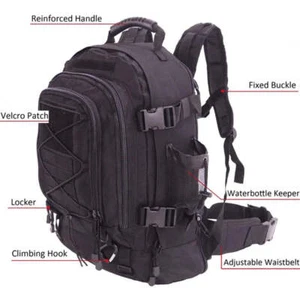 Mochila táctica militar 60L, mochila de asalto Molle para viajes al aire libre, senderismo - Imagen 1 de 13