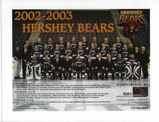 2002-03 Hershey Bears (AHL) team photo
