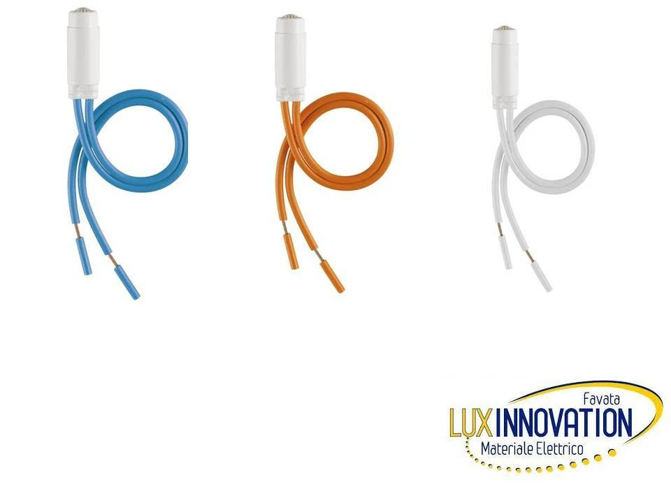 UNITA SEGNALAZIONE VIMAR SPIA LED PULSANTI 00936.A 00936.250.B A W BIANCA BLU AM - Immagine 1 di 1