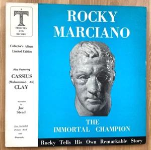 Rocky Marciano, The Immortal Champion, Narrated by Joe Stead, Vinyl LP (1971) - Picture 1 of 4