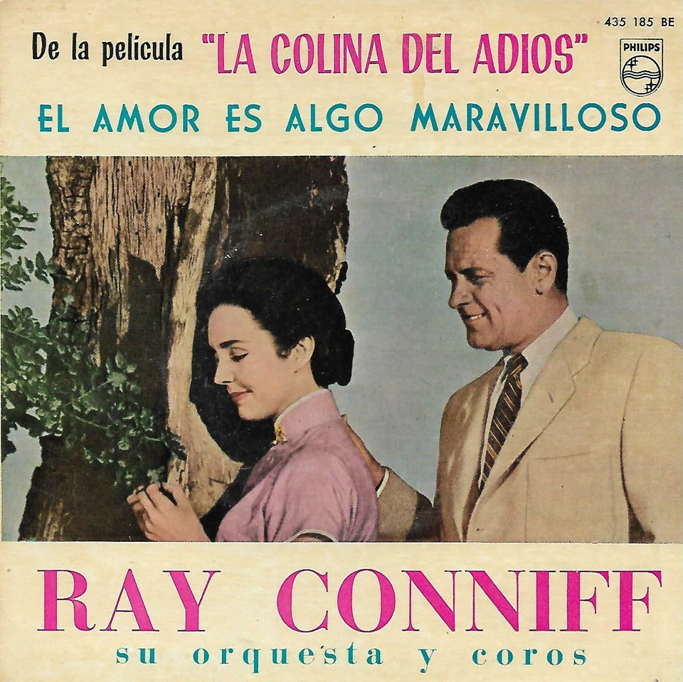 LOVE IS A MANY SPLENDORED THING EP Spain 1961 RAY CONNIFF WILLIAM HOLDEN  - Image 1 of 1