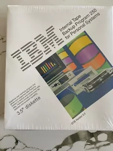 1993 IBM Personal Internal Tape Backup 250 New Sealed! 3.5 Diskette Dos Version - Picture 1 of 5