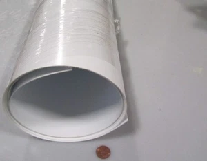Hoja de poliestireno HIPS, blanca 0,040" de grosor x 48" de ancho x 96" de largo - Imagen 1 de 6