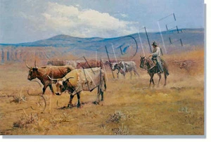 *** "RAWHIDE AND DUST" LIMITED EDITION PRINT BY ROBERT PUMMILL*** - Picture 1 of 2