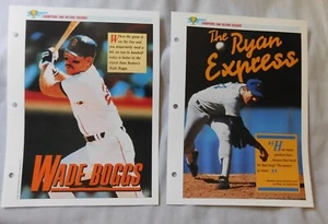 Baseball Champions & Record Holders Sports Heroes Sheet : Pick one - Picture 1 of 45