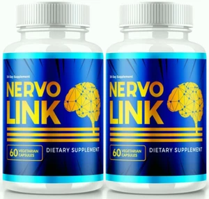 (2 Pack) Nervolink Capsules to Support Nerve Health and Boost Energy Levels - Picture 1 of 12