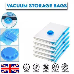 Strong Vacuum Storage Space Saving Bags Vac Bag Space Saver Vacum Vaccum Bag - Picture 1 of 2