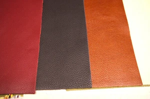 Large Leather panels 17" x 12.5" 13 colors for ( 15 ) pieces - Picture 1 of 7