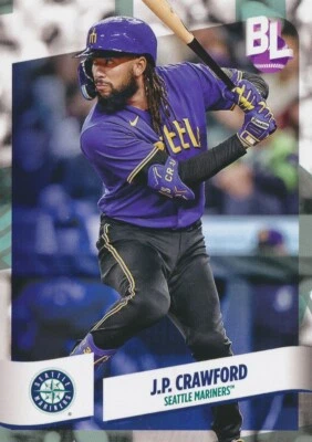 #107 J.P. CRAWFORD 2024 Topps Big League Baseball SEATTLE MARINERS - Image 1 of 2