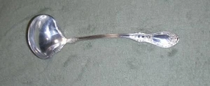 SHARON ~ Silver Plate ~ CREAM LADLE ~ 1847 Rogers Bro. ~ XS Triple ~ c1910 - Picture 1 of 6