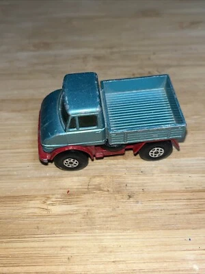 USED Vintage Matchbox Lesney Superfast - Unimog. No 49.  Blue & Red. #35 - Image 1 of 4