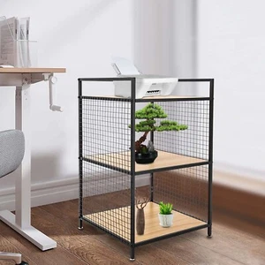 Printer Stand Printer Storage Rack 3-Tier Shelf Home/Office Table Desk Organizer - Picture 1 of 12