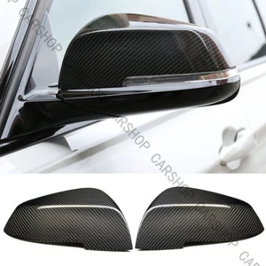 For BMW F22 F30 F32 F87 F22 E84 220i 428i Real Carbon Fiber Side Mirror Cover - Bild 1 von 5
