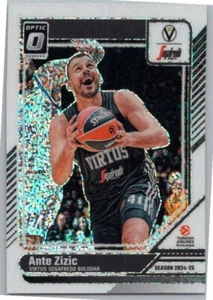 2024-25 Panini Donruss Euroleague Optic White Sparkle #7 Ante Zizic Virtus W99 - Picture 1 of 2