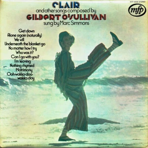 (41) Marc Simmons - Clair And Other Songs Composed By Gilbert O'Sullivan LP - Picture 1 of 4