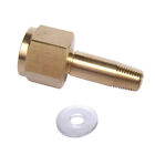 DIN 477/ W21.8 CO2 Carbon Dioxide Regulator Inlet Nut & Nipple with Washer