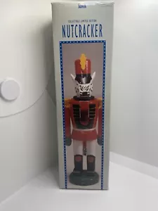 New Swank Zebra Nutcracker Collectible Limited Edition Series A 12" Original Box - Picture 1 of 11