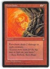 Pyroclasm *Uncommon* Magic MtG x1 Ice Age SP