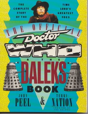 THE OFFICIAL DOCTOR WHO AND THE DALEKS BOOK.J.Peel. NEW. FREEPOST - image 1 of 2
