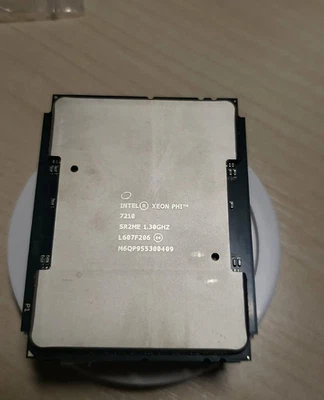 Intel Xeon Phi 7210 CPU Server Processors 215 W LGA3647 64-cores 1.30/1.50GHz - Image 1 of 2