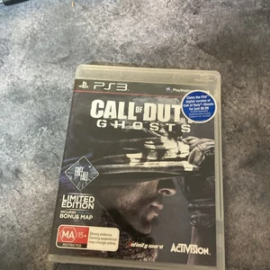 Call of Duty Ghosts - Complete w Manual - Sony Playstation 3 - PAL AUS PS3 COD - Picture 1 of 9