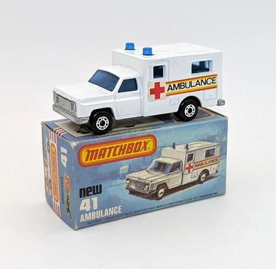 Matchbox Lesney Superfast 41 Ambulance - VNMIB - Image 1 of 4