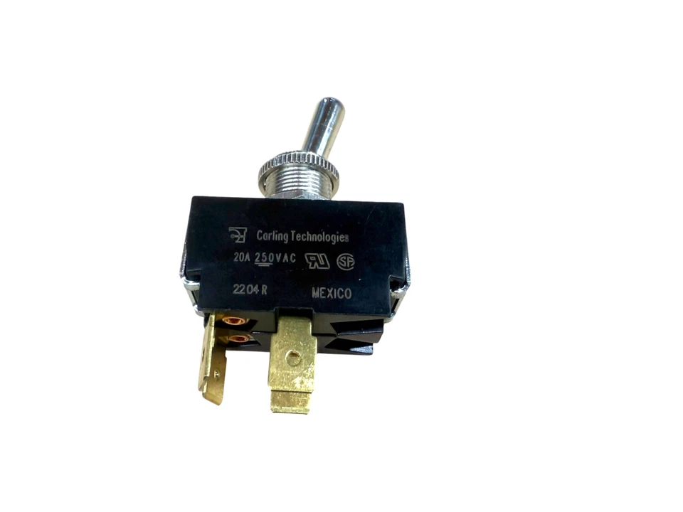 Interruptor de palanca DPST 20A 250VAC Carling 2GK01-73 / GGG-34530000 50 PIEZAS Foto 1 de 4