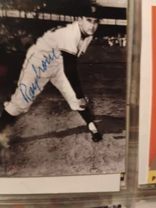 Ray Crone 3 1/2 By 5 Autographed Photo - Picture 1 of 1