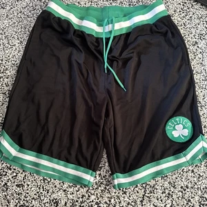 Ultra Game NBA Boston Celtics Mens Basketball Shorts, Black, 2XL (26) - Picture 1 of 2