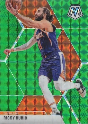 2019-20 Panini Mosaic - Ricky Rubio #158 Green Prizm - Image 1 of 2