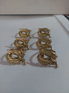 Serviettenringe Messing Trompete spielender Engel (6er Set) - Bild 1 von 6