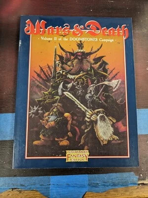 Wars & Death Doomstones Warhammer Fantasy Role Play Hogshead Publishing GW Foto 1 de 2