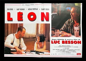 CINEMA fotobusta POSTER LEON (Léon) Portman Reno Oldman LUC BESSON - Picture 1 of 1