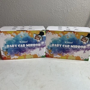 Baby Car Mirrors ~ Lot of 2. Car Seat Accessory For Forward Or Rear Facing - Picture 1 of 5