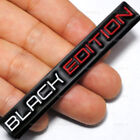 Black Edition Logo Car Emblem Badge Car Rear Tailgate Sticker Decal Accessories