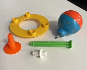 Vintage 1969 Mattel WIZ-Z-Z-ZER Worlds Wildest Whirler w/ Accessories - Picture 1 of 13