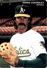 1994 Mother's Cookies Oakland Athletics Dennis Eckersley Oakland Athletics #4
