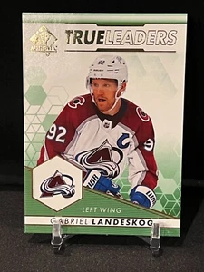 2022-23 SP Authentic Green True Leaders #TL-1 Gabriel Landeskog - Avalanche - Picture 1 of 2