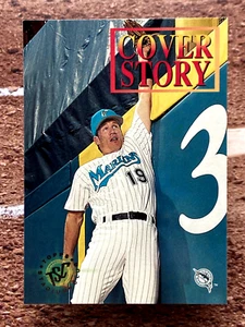 1995 Topps Stadium Club Cover Story Jeff Conine #401 - Bild 1 von 2