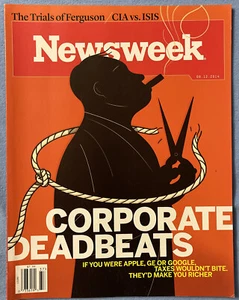 Newsweek Magazine September 12, 2014 Corporate Deadbeats The Trail Of Ferguson - Picture 1 of 2